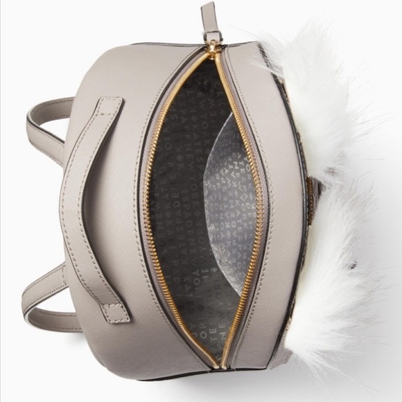 Kate Spade Star Bright Owl Backpack/Key Chain Set - Picture 7 of 8